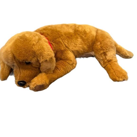 Ditz Designs Hen House Realistic Plush Golden Retriever Stuffed Animal lap dog